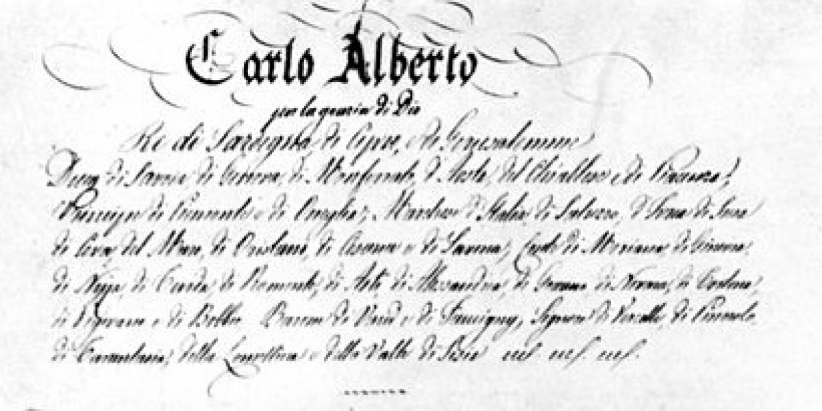 La prima Costituzione
